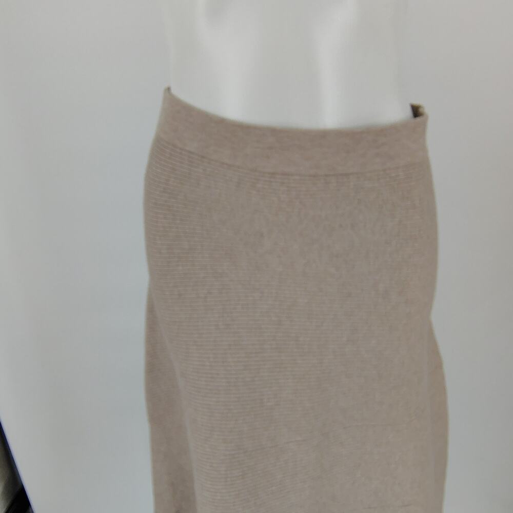 Reiss Lorna Draped Knit Top + Leonora Midi Skirt Set Rib Asymmetric Size Medium - Picture 15 of 16